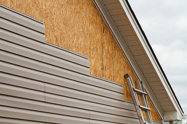 Professional Emergency Siding Repair technician working in Roswell, GA
